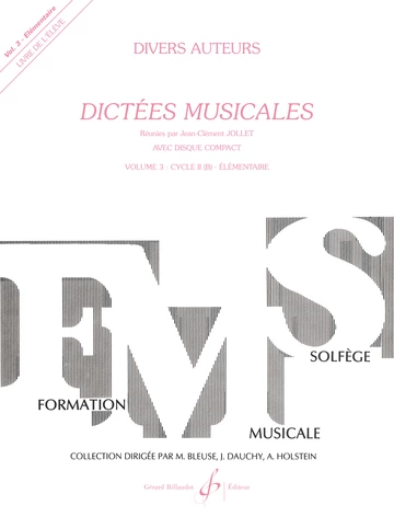 Dictées musicales. Volume 3 Visuell